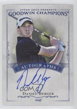 2016 Upper Deck Goodwin Champions Auto Daniel Berger #A-DB Auto