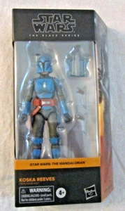Star Wars The Black Series The Mandalorian KOSKA REEVES 6in Figure #12 ~ NIP - Picture 1 of 2