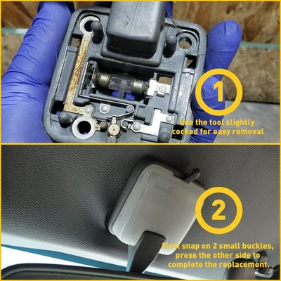 87834-89104 For Interior Toyota Light Dome Lens 4RUNNER Cover PICUP TACOMA USA - Image 1 of 4