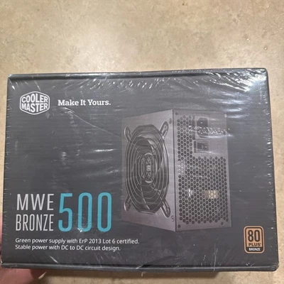 CoolerMaster MWE Bronze 500w 80 Plus Bronze - Image 1 of 4