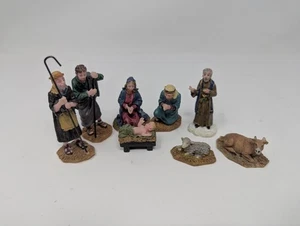 Lemax G Scale Nativity Figures, lot of 8 - Picture 1 of 3