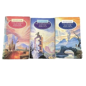 Hugh Cook Book Bundle X3 Paperback Fantasy Fiction Chronicles Of Age Of Darkness - Imagen 1 de 15