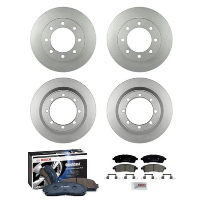 For Ford F-350 Super Duty 99-04 Brake Kit QuietCast Premium Front & Rear Brake Foto 1 de 4