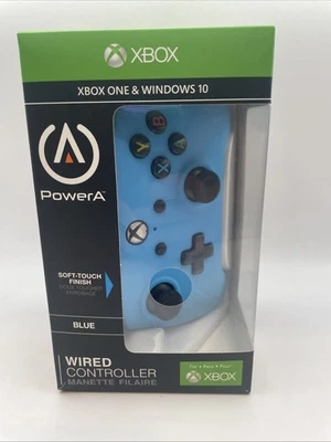 Power A Wired Xbox Controller - Blue - For Xbox Series X|S One, Windows New - Image 1 of 4