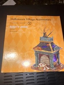 Dept. 56 Halloween Village Killer's Castle 4025402 Lighted House Accessory - Picture 1 of 2