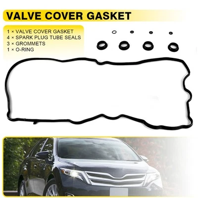 Juego de juntas de cubierta de válvula para Toyota RAV4/2009-2015 Venza 11213-36020 2009-2016 Foto 1 de 4