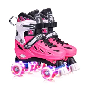 Roller Skates for Girls Ages 5-8 8-12 and Boys Teens, Adjustable 4 Sizes for ... - Bild 1 von 6
