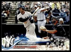 2018 Topps Holiday Gleyber Torres Rookie New York Yankees #HMW182 - Picture 1 of 2