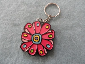 A Colorful Flower Keychain - Picture 1 of 1