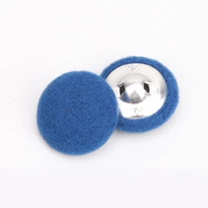 12X Round Fabric Covered Metal Shank Sewing Buttons for Suits Dress Coat Buttons - Picture 1 of 27