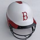 Worth Baseball Batting Helmet W Cage White Red B 21 Youth Size *READ*