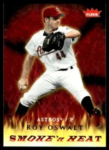 2006 Fleer Smoke 'n Heat Roy Oswalt Houston Astros #SH-14 - Picture 1 of 2