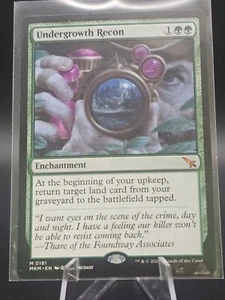 Undergrowth Recon 0181 MTG Murders at Karlov Manor Mythic quasi nuovo inglese - Foto 1 di 1