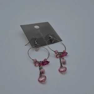Earrings Beaded Drop Dangle Small Elegant Classic Ladies Gift - Picture 1 of 4