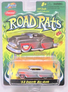 Jada Road Rats '53 2002 Chevy Bel-Air 1/64 fundido a presión - sellado de fábrica - como nuevo - Imagen 1 de 3