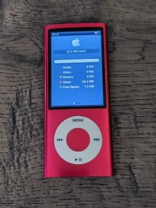 Tested & Working Apple iPod Nano 5th Generation 8GB - Pink iPod Device Only - Picture 1 of 9