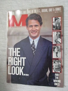 M THE CIVILIZED MAN MAGAZINE MAY 1987 THE RIGHT LOOK PETER DRUCKER NO LABEL HTF - Picture 1 of 2