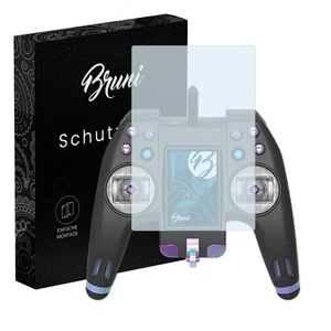 Bruni 2x Folie für FlySky FS-NV14 Schutzfolie Displayschutzfolie - Bild 1 von 8