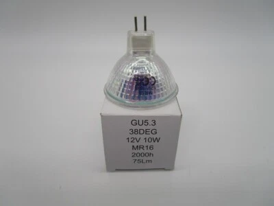 Halogen-Kaltlichtspiegel 10W 12V 38°  GU5,3 75lm - Bild 1 von 4