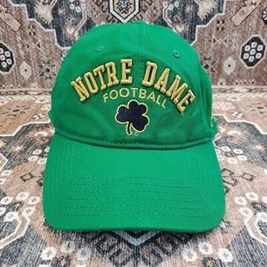 Notre Dame Football NCAA Green Hat Under Armor Adjustable Strap Back - Picture 1 of 11