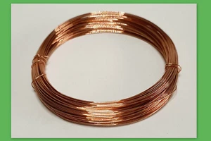 Fa. Pracht Kupferdraht Basteldraht Schmuckdraht Perlen basteln 0,4mm - 1,0mm - Bild 1 von 14