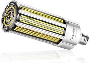 Upgrade to 200W LED Corn Bulb - Bright 27,000 Lumens for Enclosed Fixtures - Picture 1 of 10