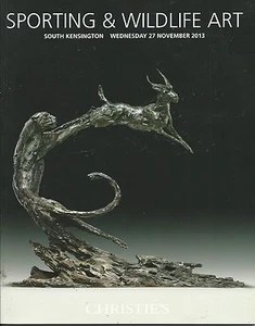 CHRISTIE’S SPORTING WILDLIFE ART Dogs Horses Birds Leopards Catalog 2013 - Imagen 1 de 1