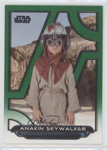 2018 Topps Star Wars Galactic Files Reborn Green /199 Anakin Skywalker 4r3