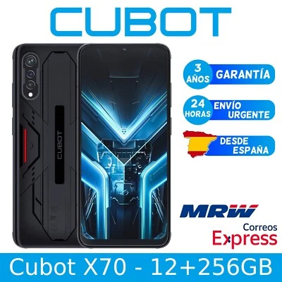 Cubot X70 12/256GB Smartphone Dual SIM Android 13 Helio G99 Teléfono Móvil Libre - Imagen 1 de 2
