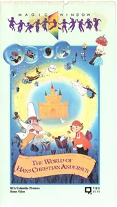 The WORLD of HANS CHRISTIAN ANDERSEN 1968 Toei Anime MAGIC WINDOW Clamshell VHS - Picture 1 of 4