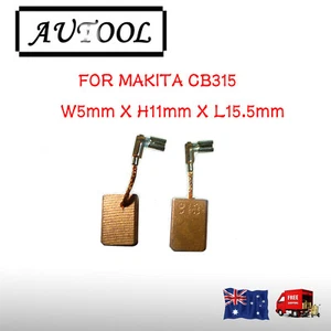 Cepillos de carbono para amoladora Makita CB325 CB340 9563CV 9555NB 9553NB vendedor AU - Imagen 1 de 3