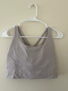 LULULEMON Energy Bra *Long Line - Medium Support Size 8 - Lavender Dew - Picture 1 of 7