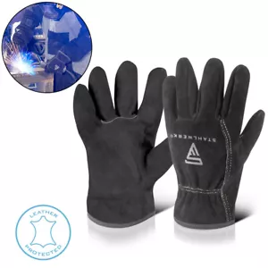 STAHLWERK Schweißerhandschuhe Hitzeschutzhandschuhe Arbeitshandschuhe - Bild 1 von 6