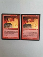 Shivan Phoenix x2, MTG Urza's Legacy (1999) Rare Red Creature NM