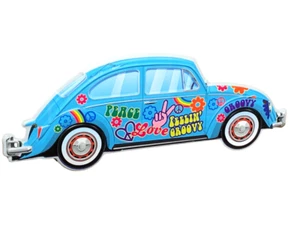 VW Bug 1960'S HIPPIE PEACE LOVE METAL SIGN Woodstock Days - Picture 1 of 4