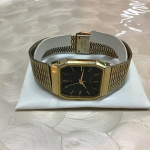 Citizen Men's Gold Plated Square Face Quartz Watch - Untested (J) #307 - Picture 1 of 5