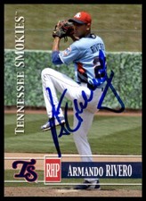 2014 Grandstand Tennessee Smokies Armando Rivero Auto #22 Signed