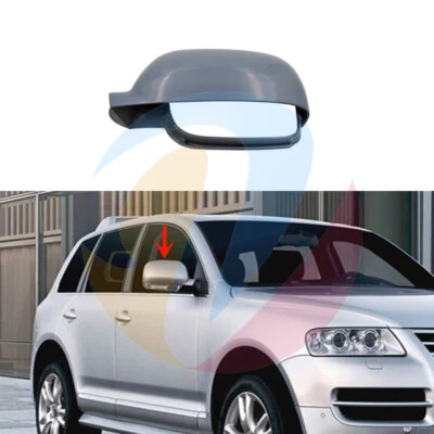 √ Cubierta del espejo retrovisor del lado del pasajero sin pintar para VW Volkswagen Touareg 03-07 Foto 1 de 4