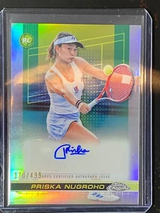 2024 Topps Chrome Priska Nugroho Auto I RC Rookie Refractor /499 #TCA-PNO - Picture 1 of 2