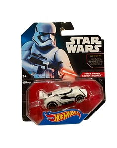 Star Wars Hot Wheels First Order Stormtrooper Vehículo 2015 - Teniente desgaste a tarjeta - Imagen 1 de 4