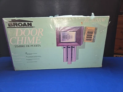 Nutone Broan Rosewood Brass 8 /4 Note Front 1 Note Side/Back Door Chime RC305RW - Image 1 of 4