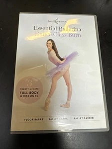 Essential Ballerina Dance Class Burn VERY GOOD DVD - Picture 1 of 3