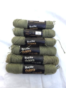 Lote BUCILLA Riviera Hilo Mercerizado Algodón Verde #17 con Desvanecimiento 310g/11 OZ - Imagen 1 de 5
