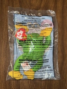 Still Sealed NIP TY Teenie Beanie Babies McDonald's 1999 Smoochy The Frog #3 - Picture 1 of 2