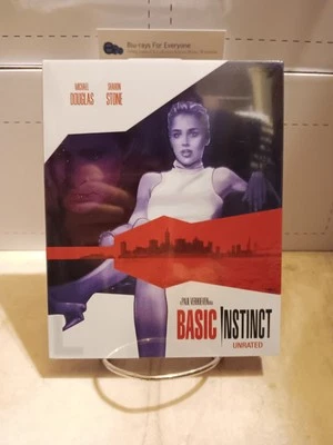 NEW Basic Instinct 4K SteelBook Unrated UHD Blu-ray [1992] No Dents - ShpNextDay - Image 1 of 4
