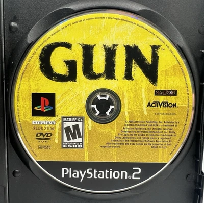 Gun PS2 PlayStation 2 Disc Only - Image 1 of 2