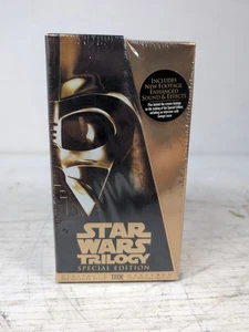 1997 Star Wars Trilogy: Special Edition VHS Box Set Factory Sealed, Hype Sticker - Picture 1 of 6