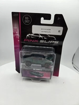 Jada Pink Slips 2023 1/64 verde GMC Hummer EV Foto 1 de 4