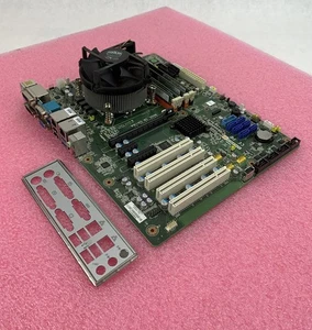 Advantech AIMB-784 Motherboard Intel Core i7-4770S 3.1GHz 32GB RAM w/ Shield - Picture 1 of 9