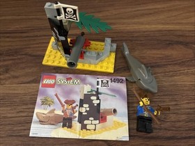 Vintage Lego System Set 1492 Battle Cove - 100% Complete - w/Instructions